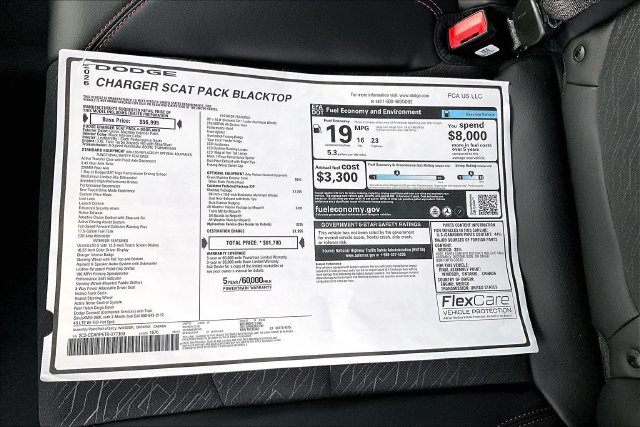 New 2026 Dodge Charger Scat Pack w/ Blacktop Package AWD/4WD image 14