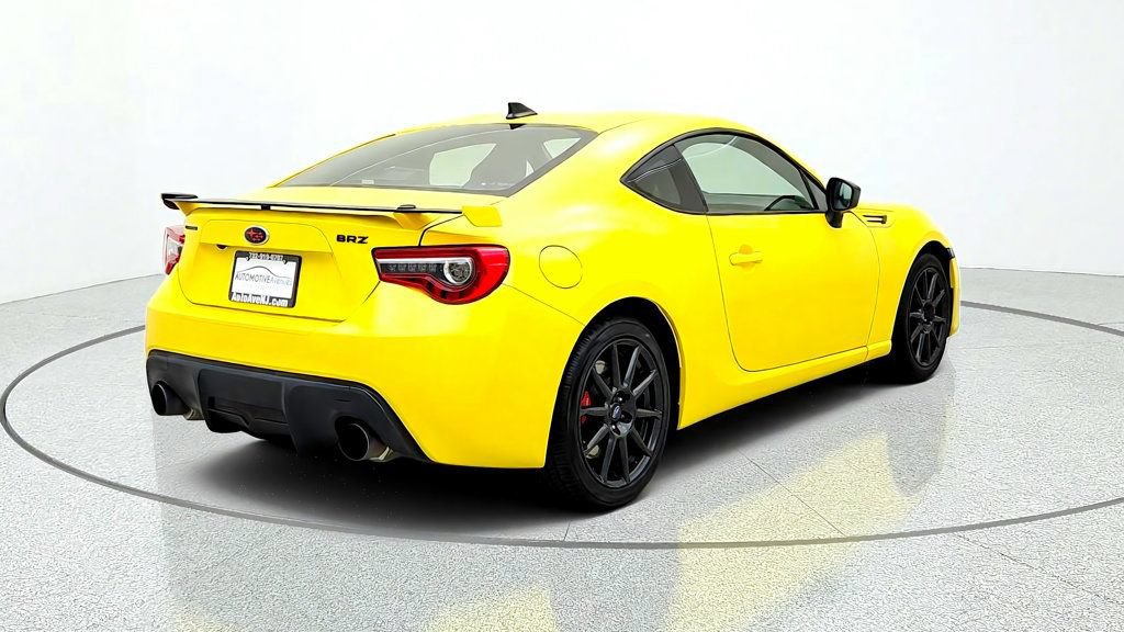 Used 2017 Subaru BRZ Series.Yellow RWD image 5