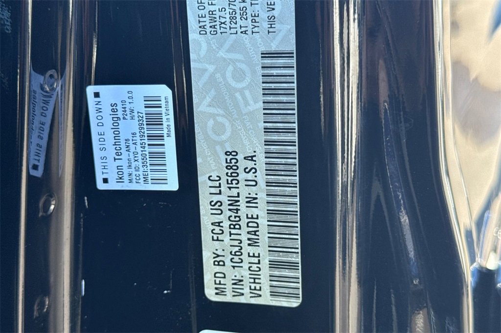 Used 2022 Jeep Gladiator Rubicon w/ LED Lighting Group image 32