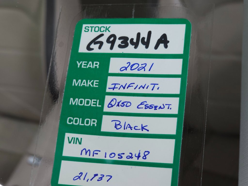 Used 2021 INFINITI QX50 Essential w/ Convenience Package image 37