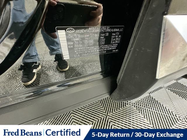 Certified 2023 Hyundai Santa Fe Blue w/ Cargo Package image 33