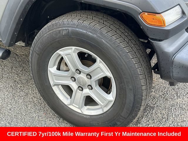 Certified 2021 Jeep Wrangler Unlimited Sport AWD/4WD image 8