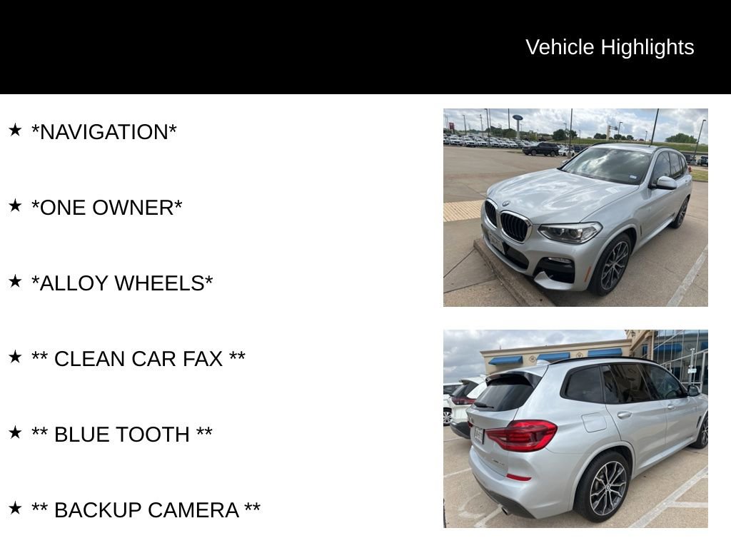 Used 2019 BMW X3 sDrive30i w/ M Sport Package 2 image 4