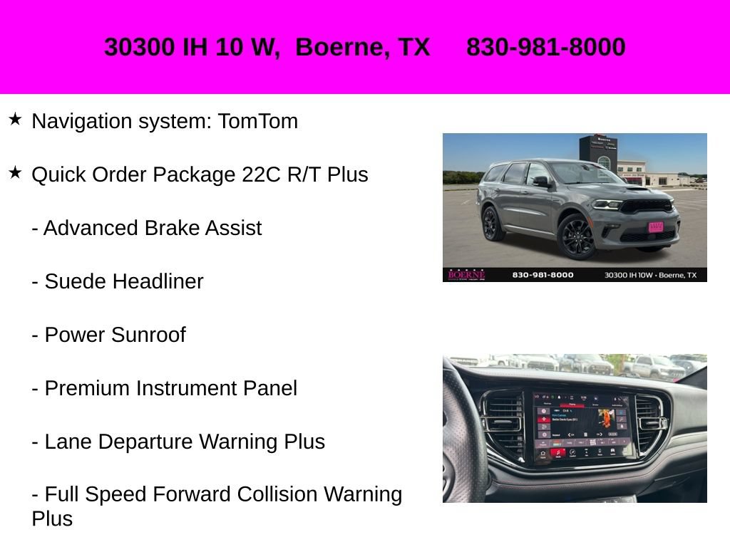 Used 2022 Dodge Durango R/T AWD/4WD image 10