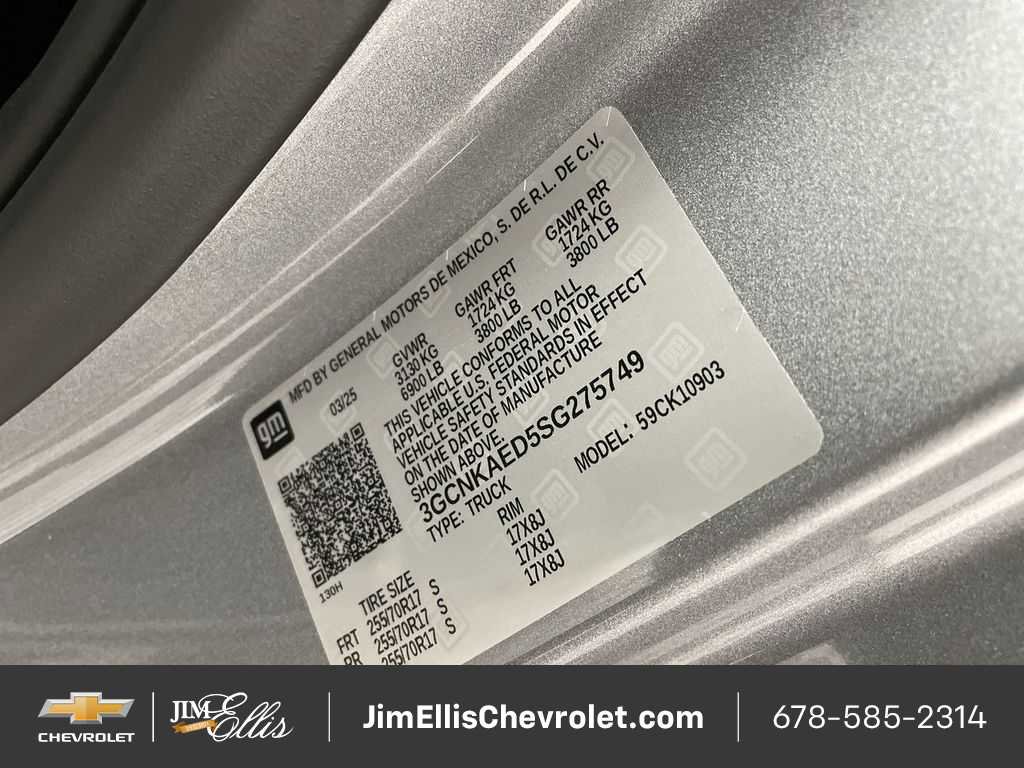 New 2025 Chevrolet Silverado 1500 W/T w/ WT Value Package image 59