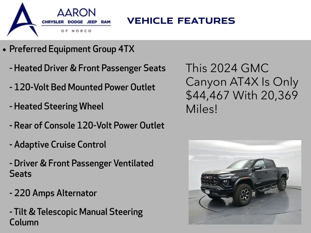 Used 2024 GMC Canyon AT4X image 18