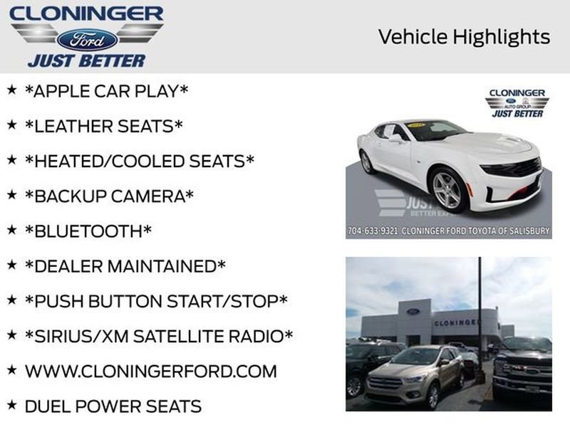 Used 2019 Chevrolet Camaro LT image 4