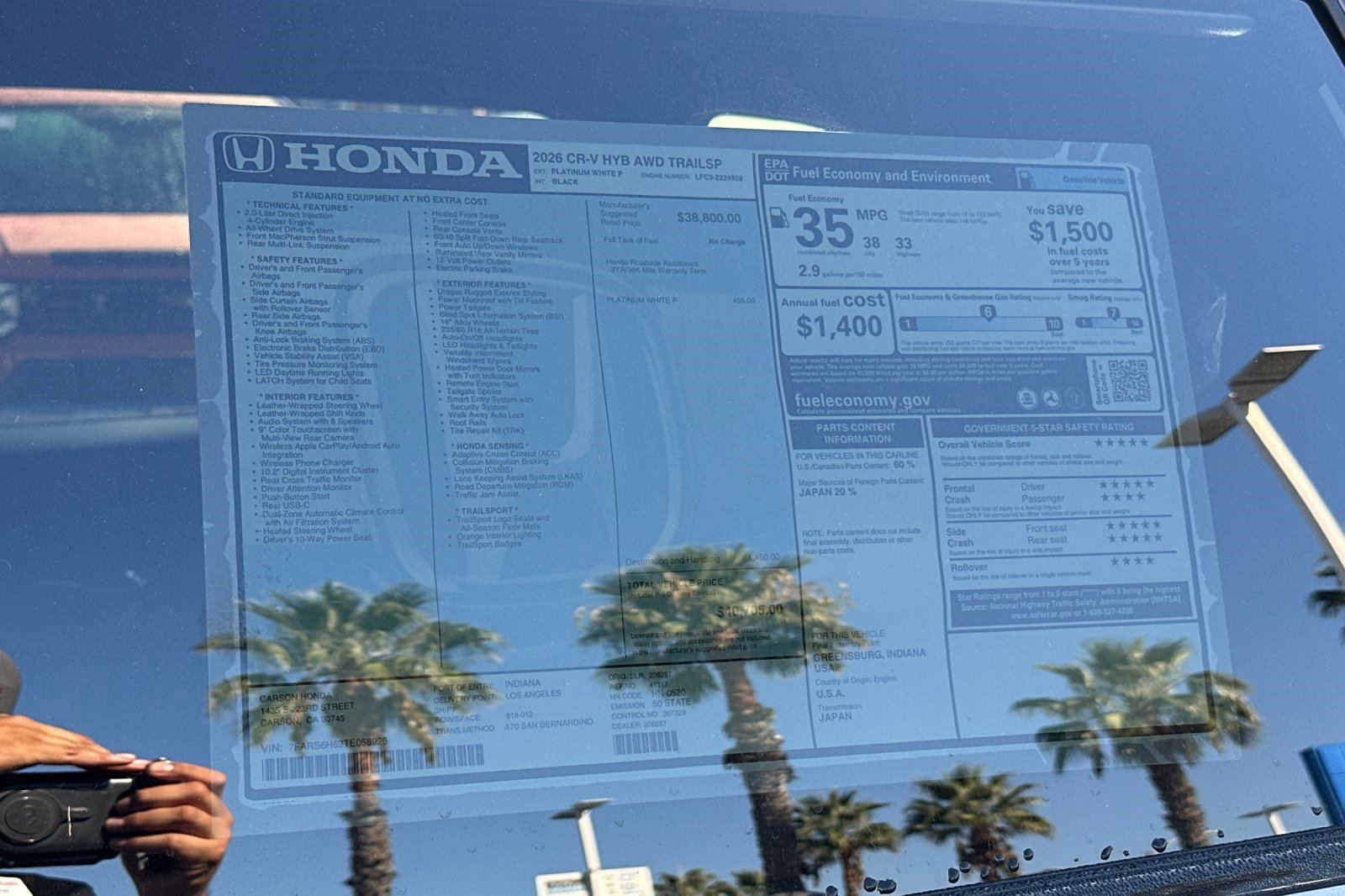 New 2026 Honda CR-V TrailSport image 33