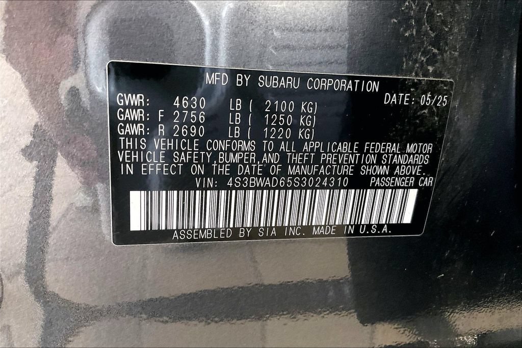 Used 2025 Subaru Legacy Premium AWD/4WD image 35