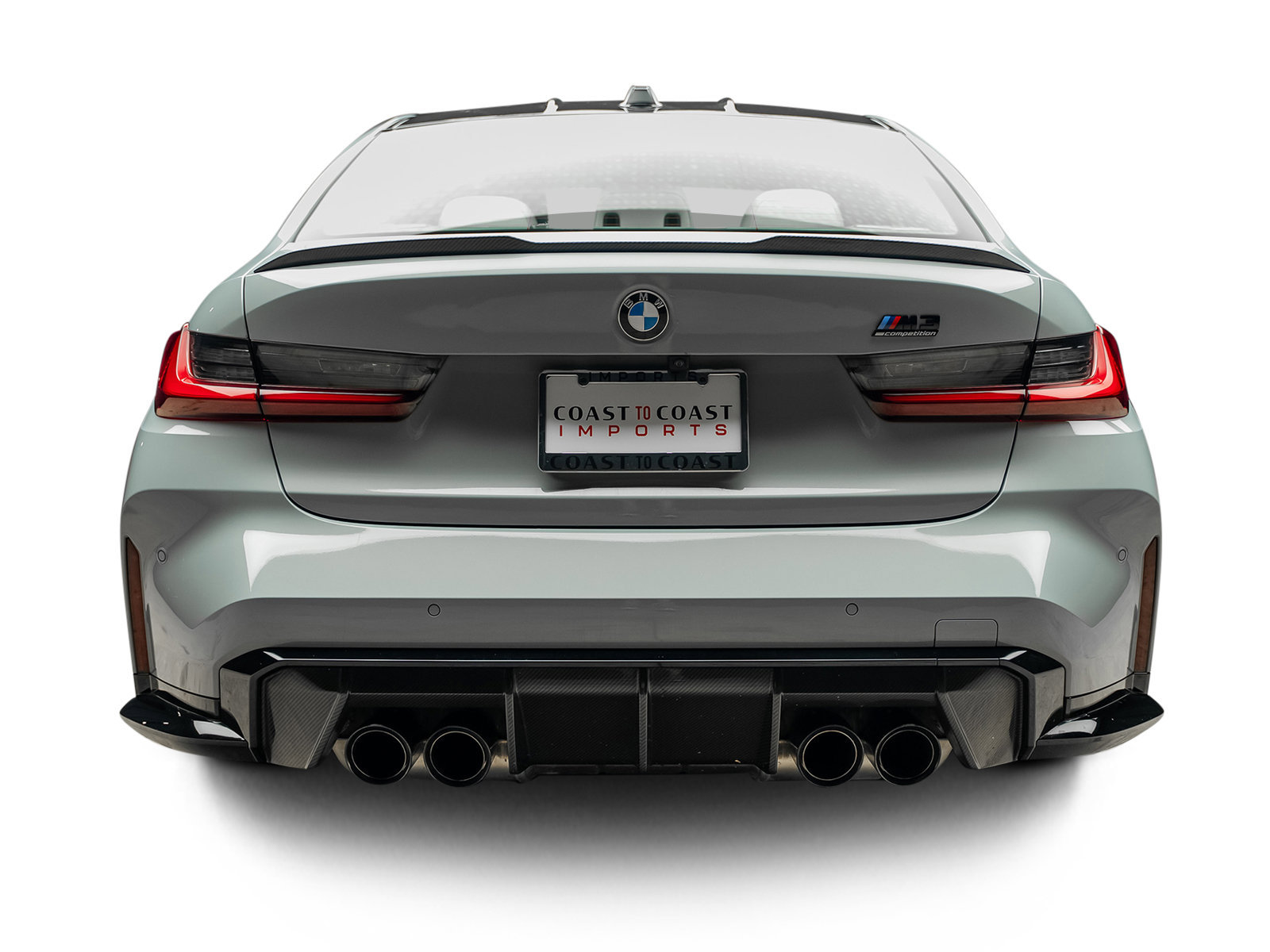 Used 2024 BMW M3 Competition w/ M Carbon Exterior Package RWD image 13