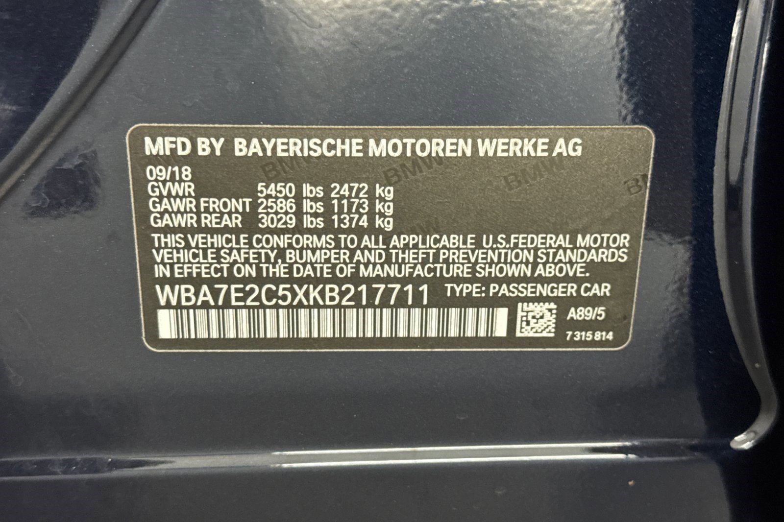 Used 2019 BMW 740i w/ Executive Package image 22