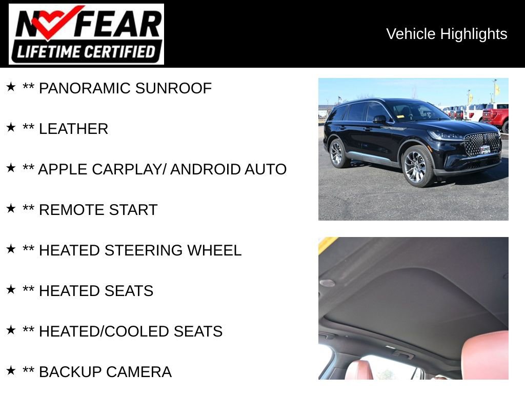 Used 2025 Lincoln Aviator Reserve w/ Illumination Package image 2