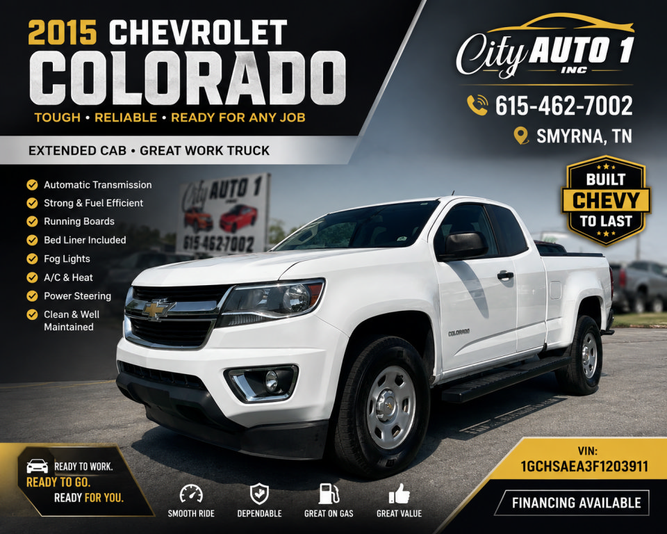 Used 2015 Chevrolet Colorado W/T RWD image 1