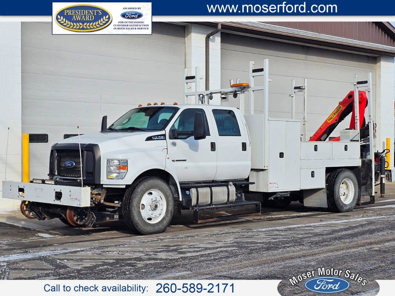 Used 2021 Ford F750 2WD Crew Cab Super Duty image 1