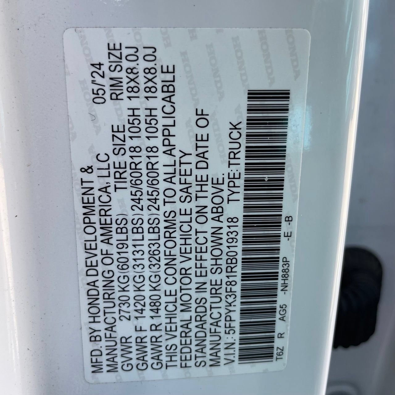 Used 2024 Honda Ridgeline Black Edition image 28