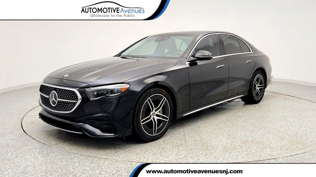 Used 2024 Mercedes-Benz E 450 4MATIC Sedan w/ Driver Assistance Package image 1
