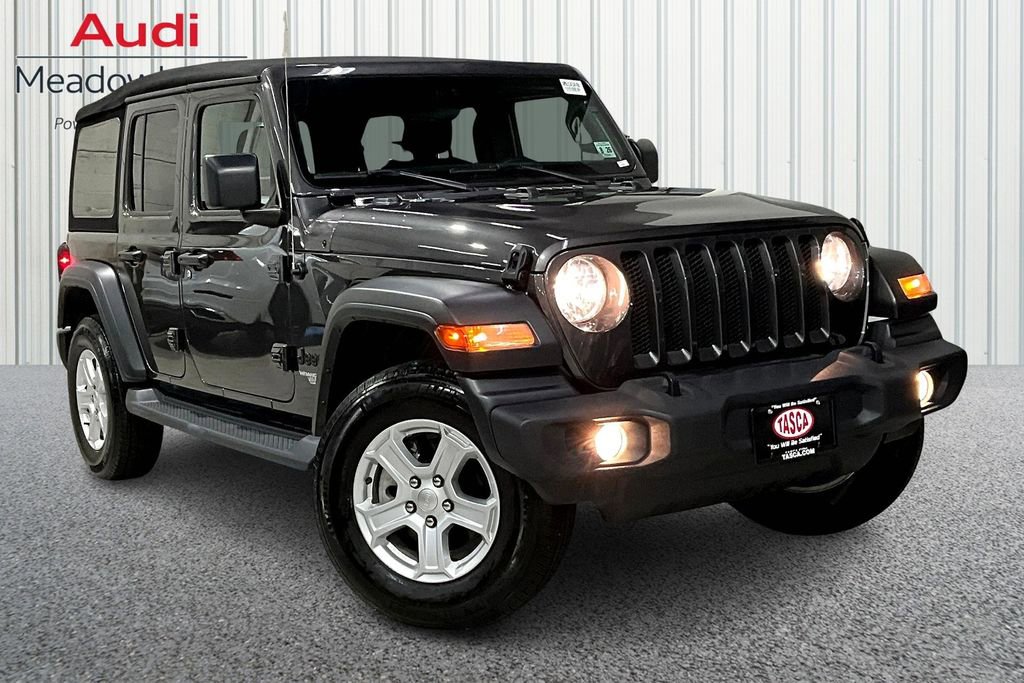 Used 2021 Jeep Wrangler Unlimited Sport image 3