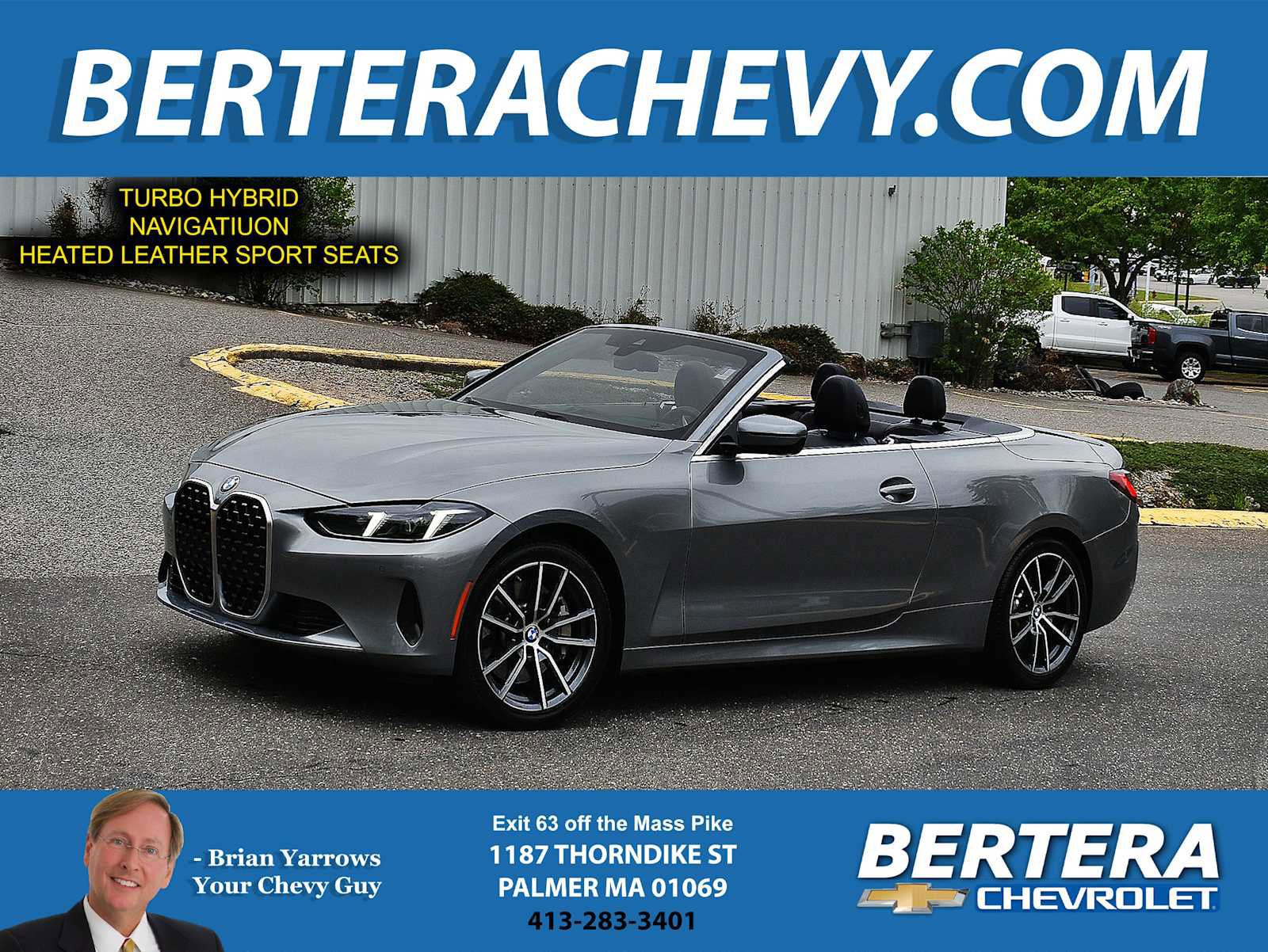Used 2025 BMW 430i xDrive Convertible AWD/4WD image 1