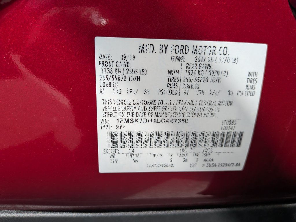 Used 2020 Ford Explorer XLT w/ Equipment Group 202A RWD image 32