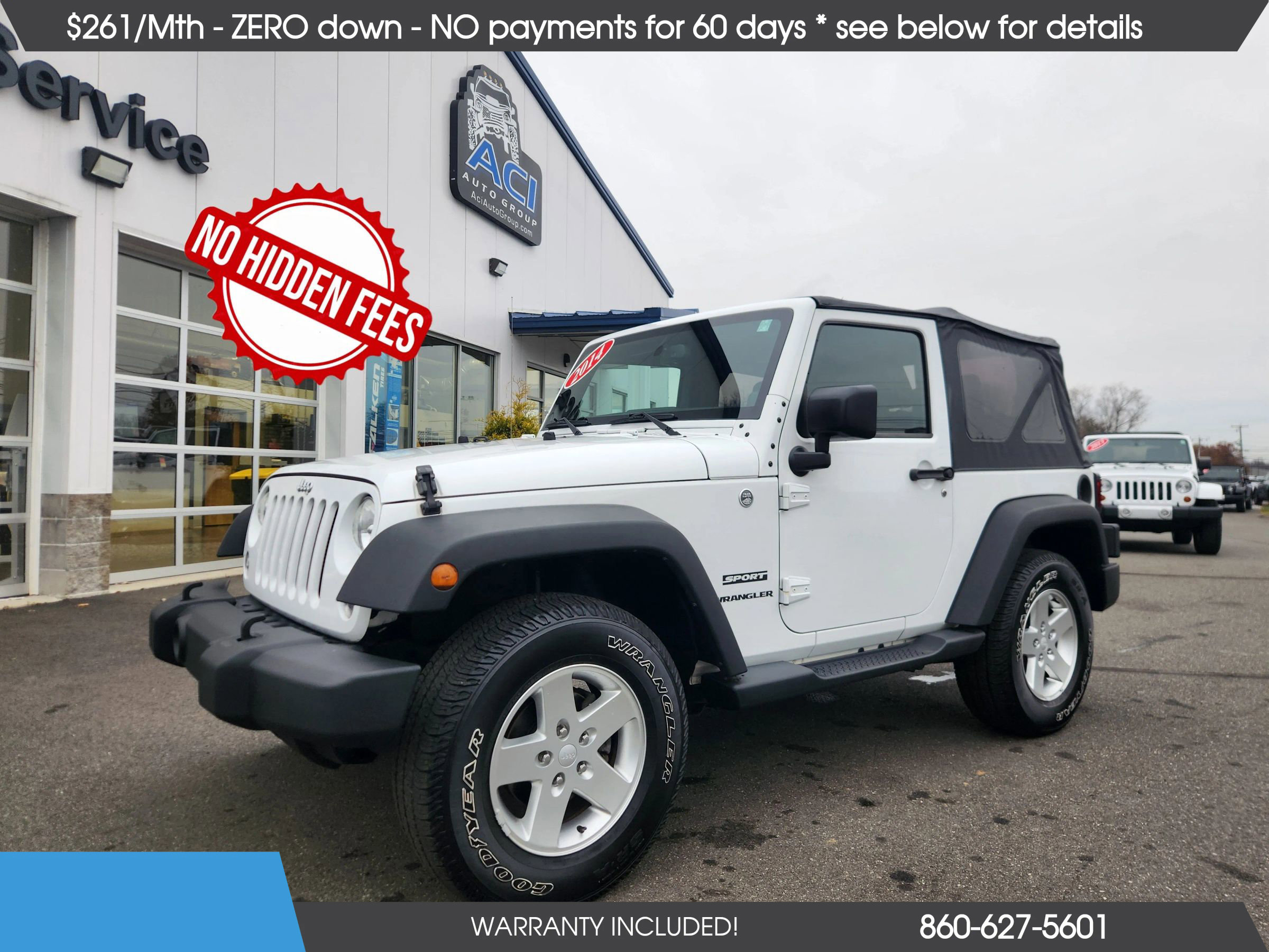 Used 2014 Jeep Wrangler Sport w/ Quick Order Package 24S