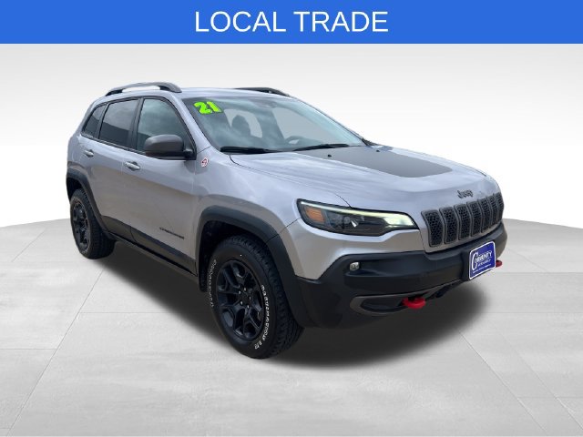 Used 2021 Jeep Cherokee Trailhawk AWD/4WD image 8