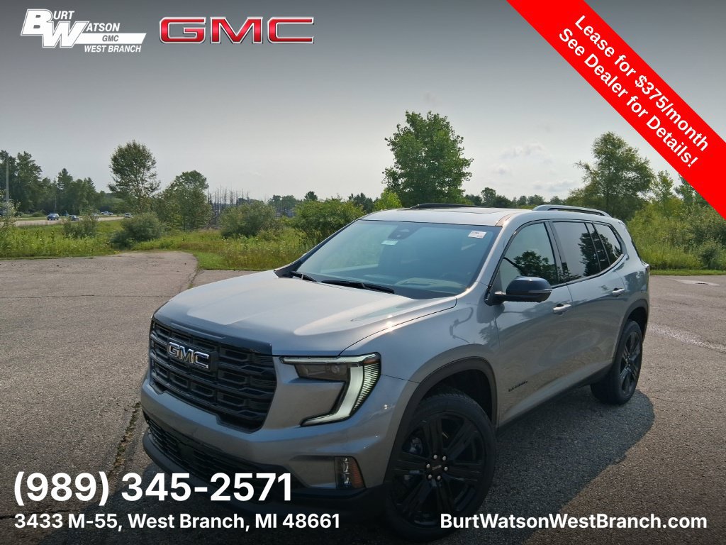 New 2026 GMC Acadia Elevation w/ Black Edition