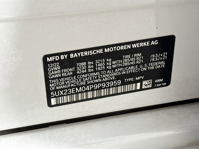 Used 2023 BMW X7 xDrive40i w/ Premium Package AWD/4WD image 34