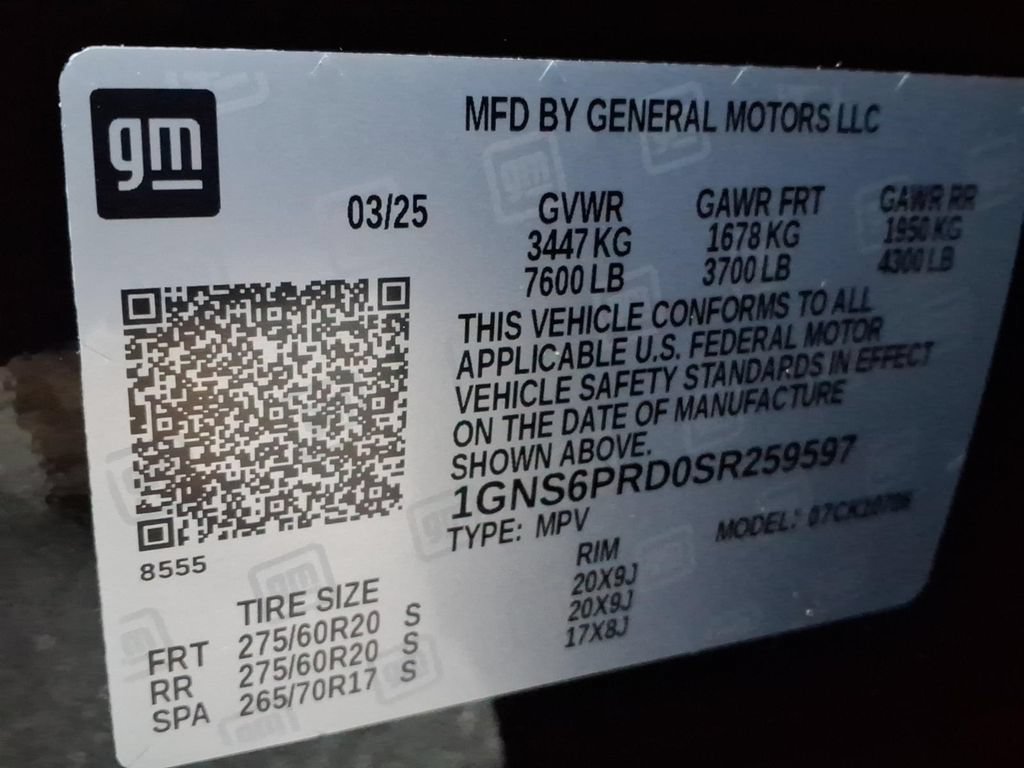 Certified 2025 Chevrolet Tahoe Z71 AWD/4WD image 27