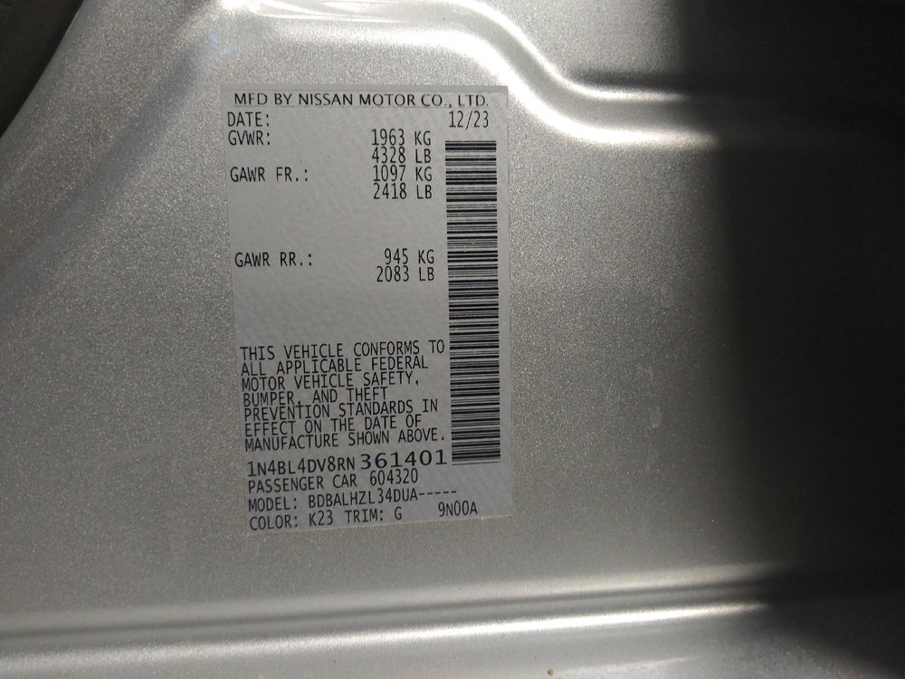 Used 2024 Nissan Altima 2.5 SV image 33