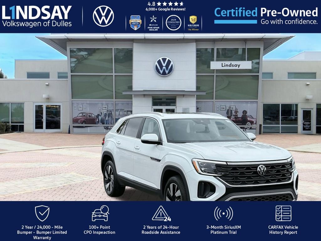 Certified 2024 Volkswagen Atlas Cross Sport SEL