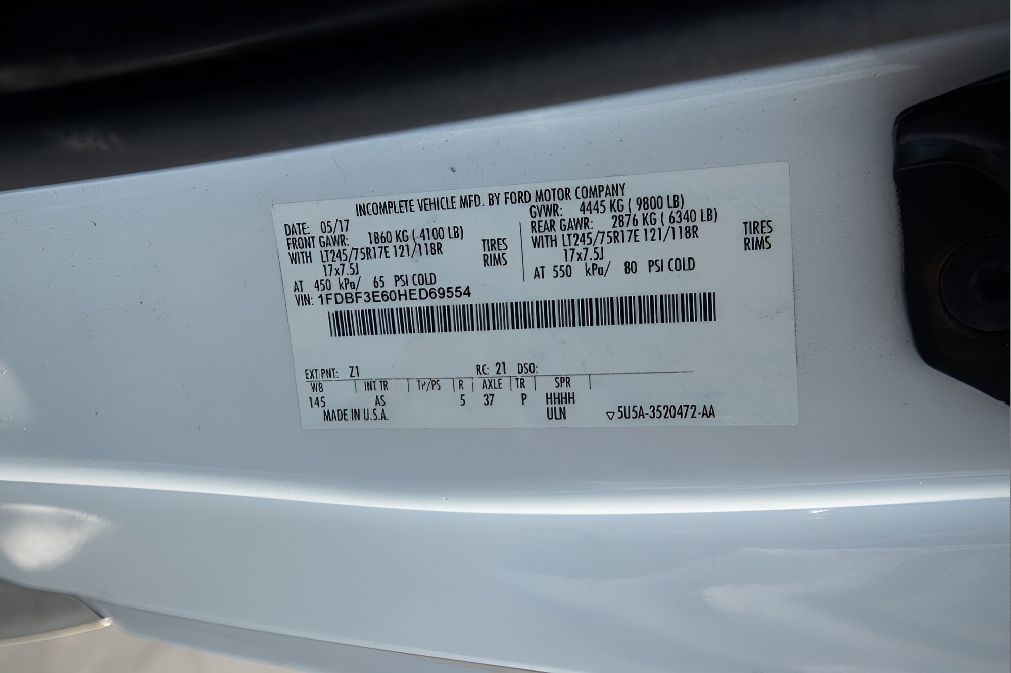 Used 2017 Ford F350 XL w/ Power Equipment Group RWD image 20