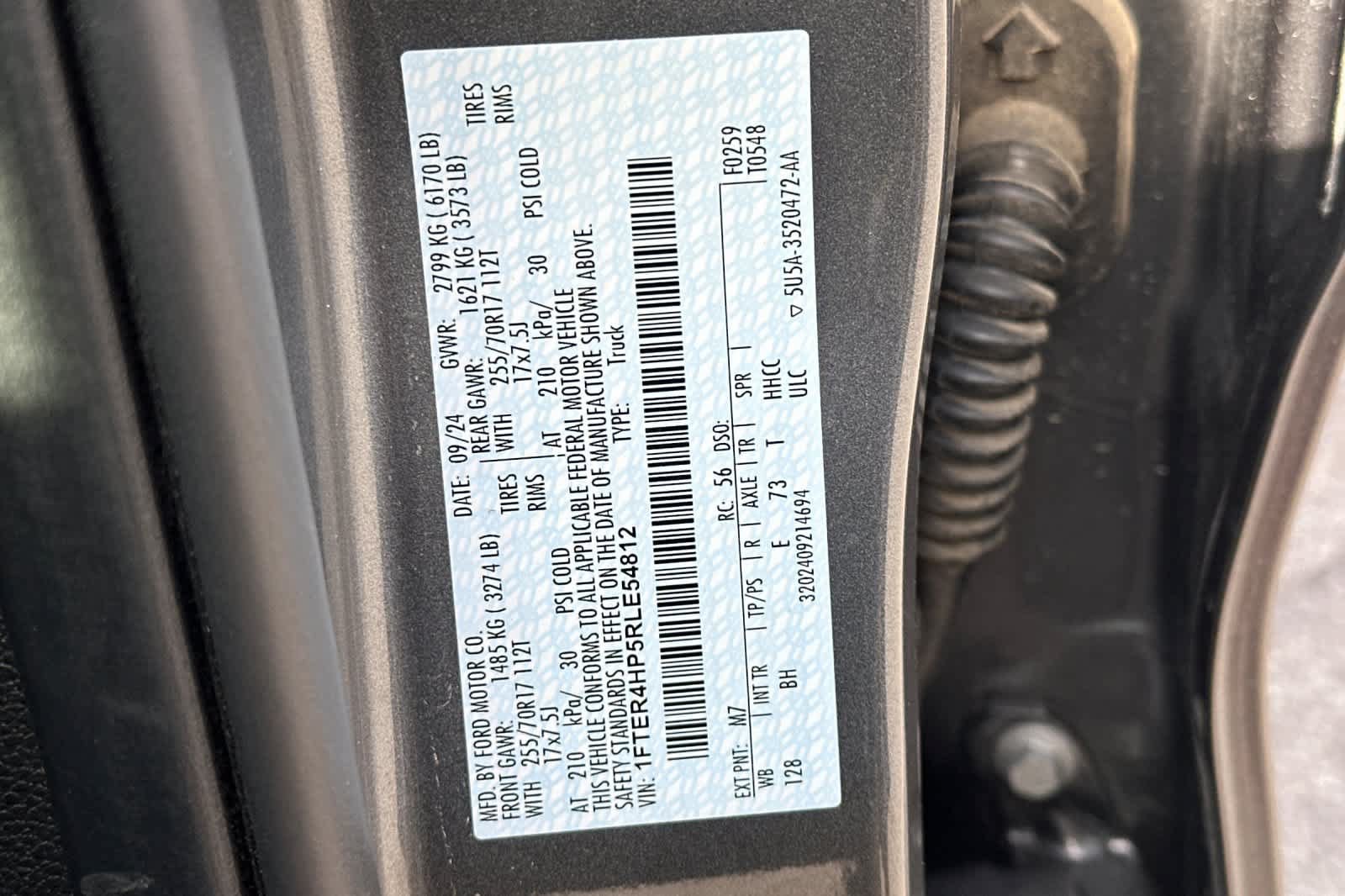 Certified 2024 Ford Ranger XLT AWD/4WD image 28