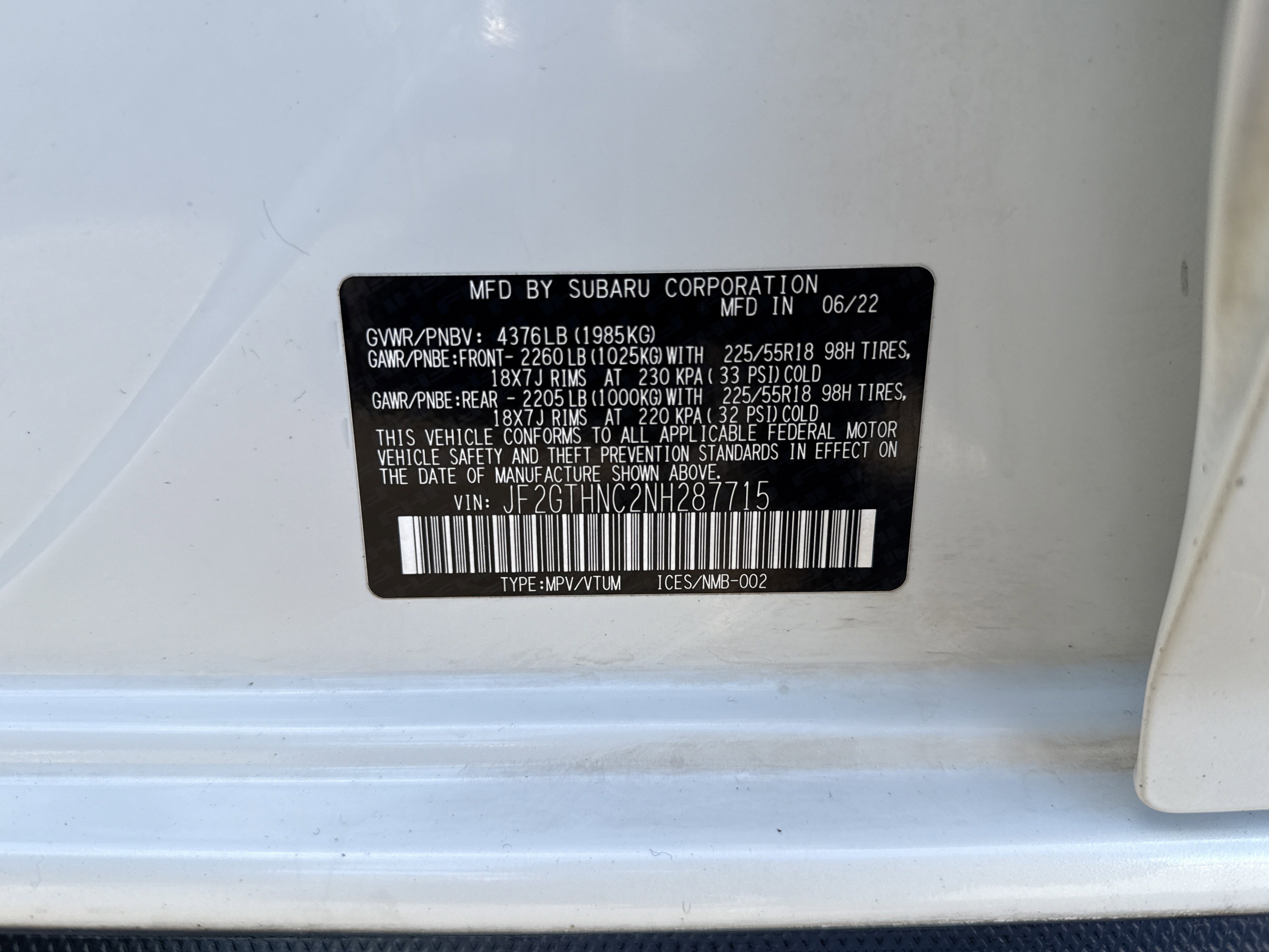 Used 2022 Subaru Crosstrek 2.5i Limited w/ Moonroof Package 2 image 26