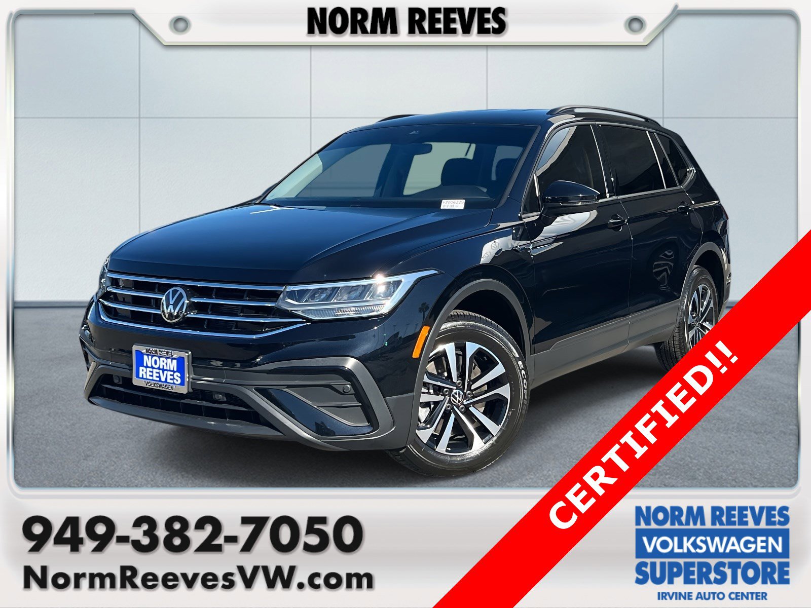 Certified 2023 Volkswagen Tiguan S w/ Driver Assistance Package