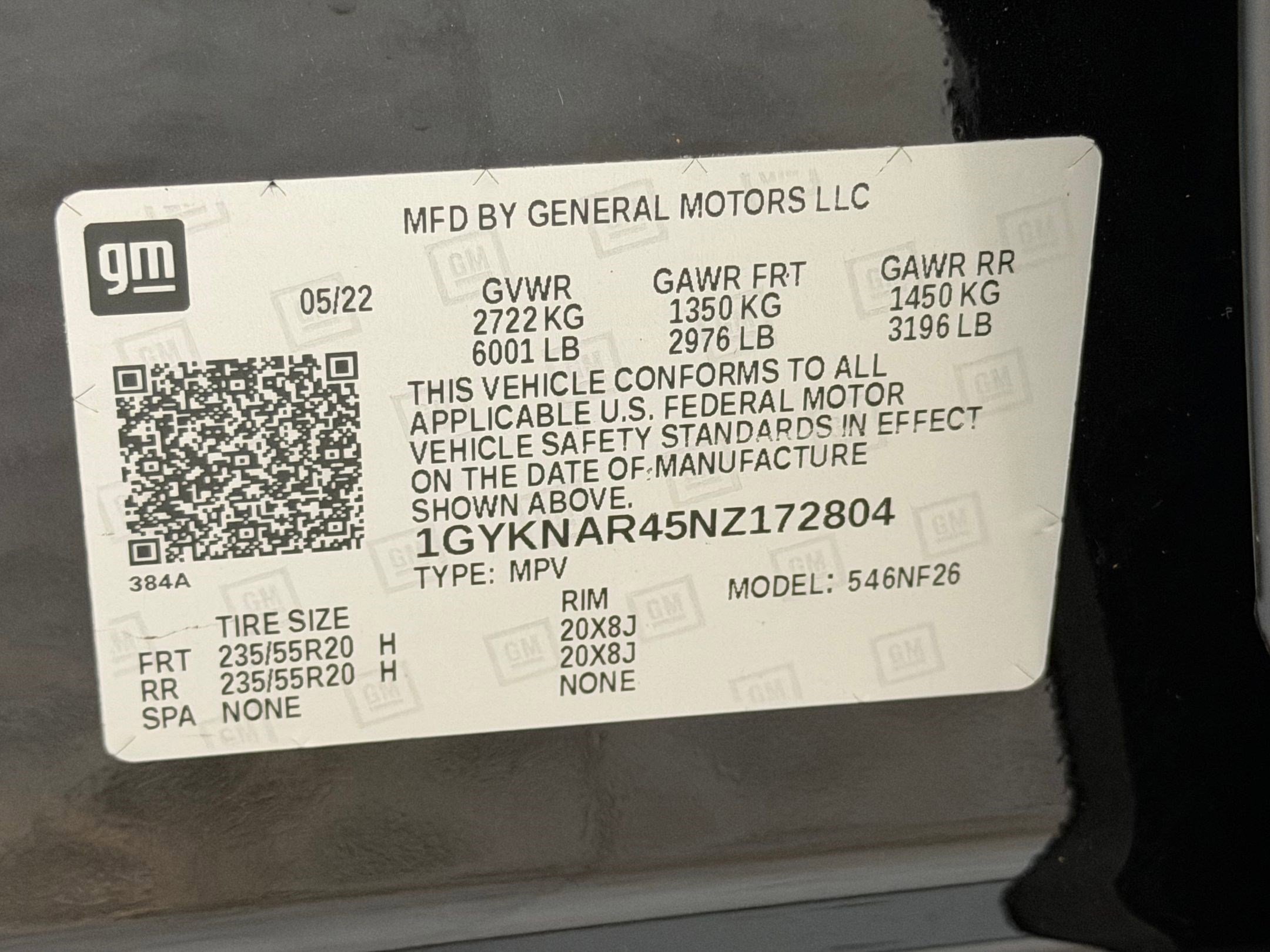 Certified 2022 Cadillac XT5 Luxury FWD image 18