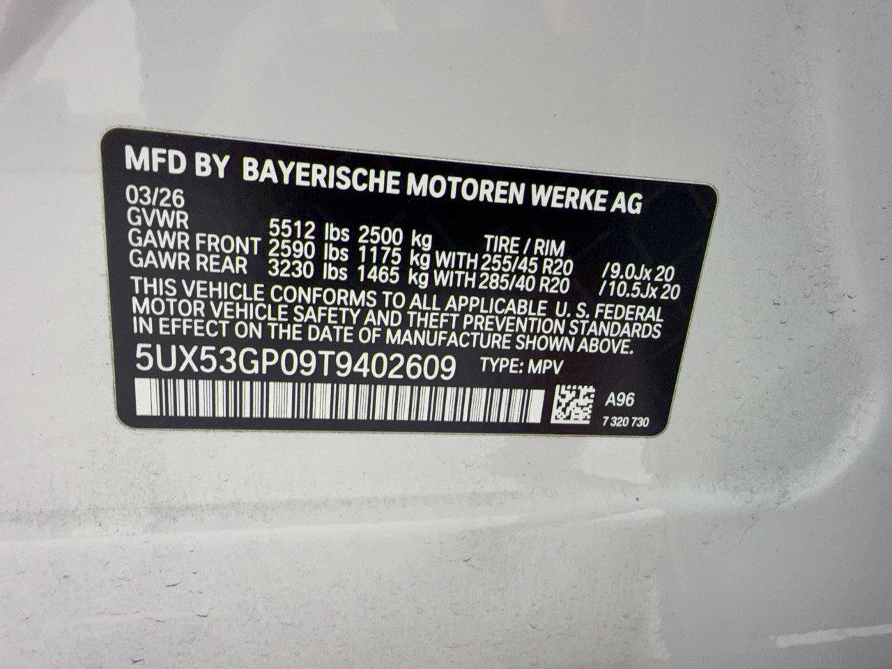 Certified 2026 BMW X3 xDrive30i AWD/4WD image 32