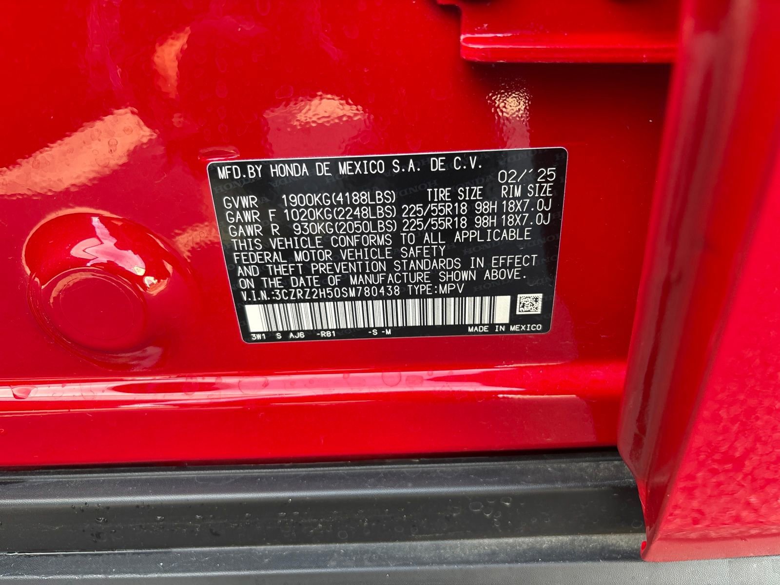 Used 2025 Honda HR-V Sport image 30