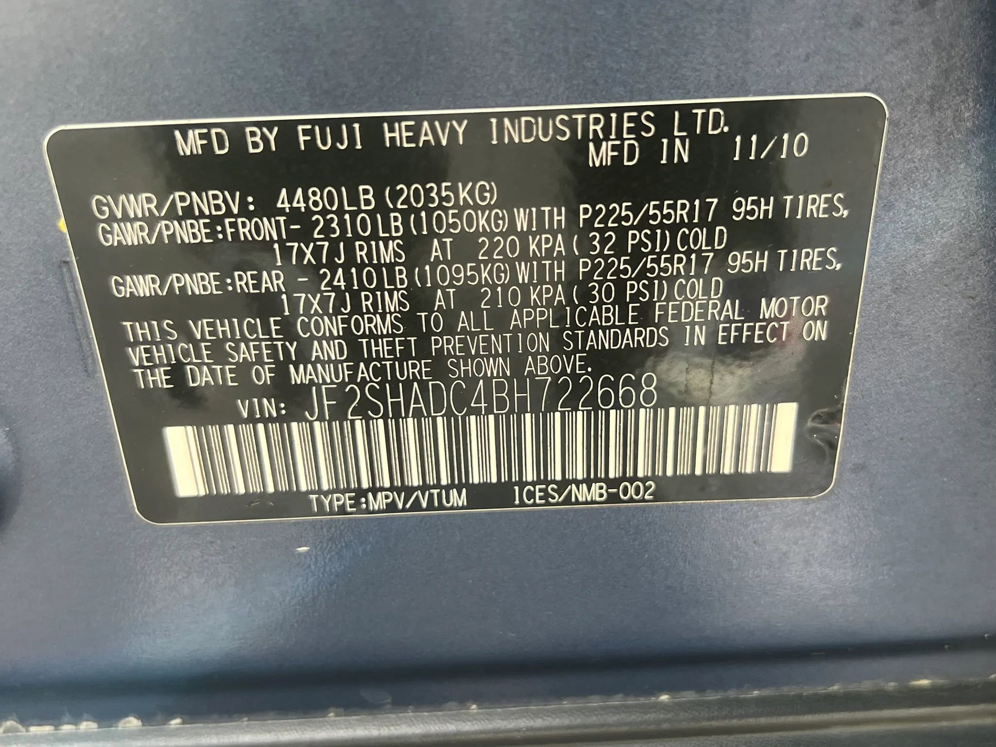 Used 2011 Subaru Forester 2.5X Premium image 31
