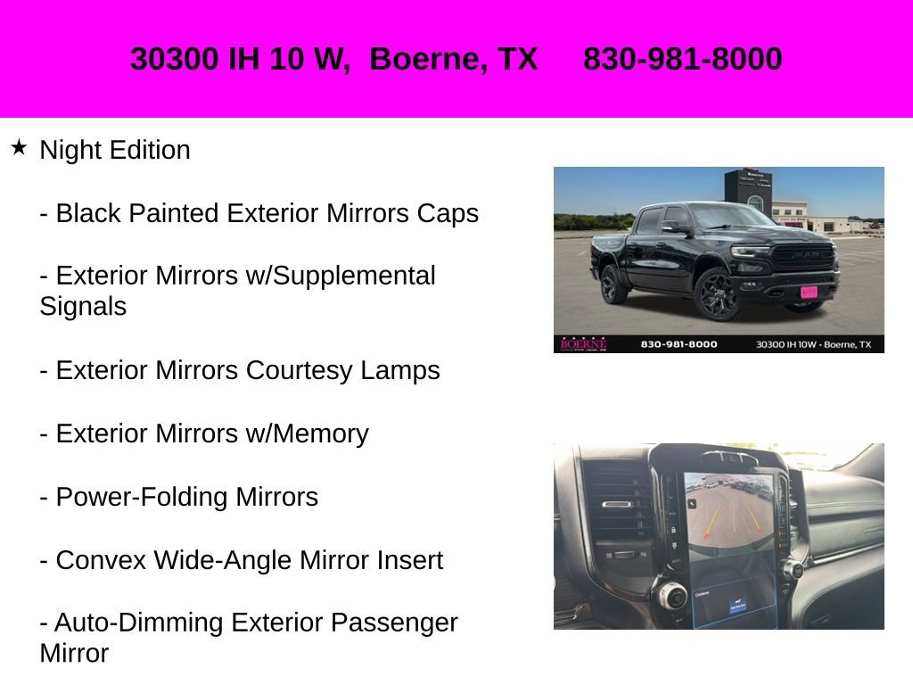 Used 2022 RAM 1500 Limited w/ Night Edition image 20