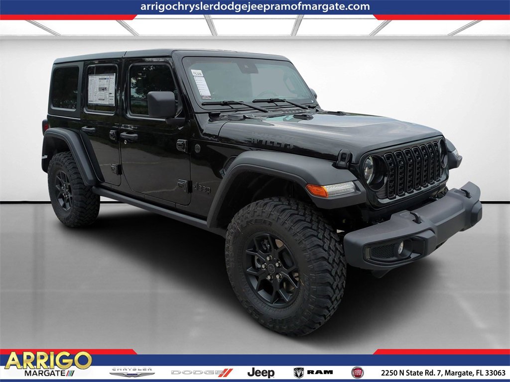 New 2025 Jeep Wrangler Willys