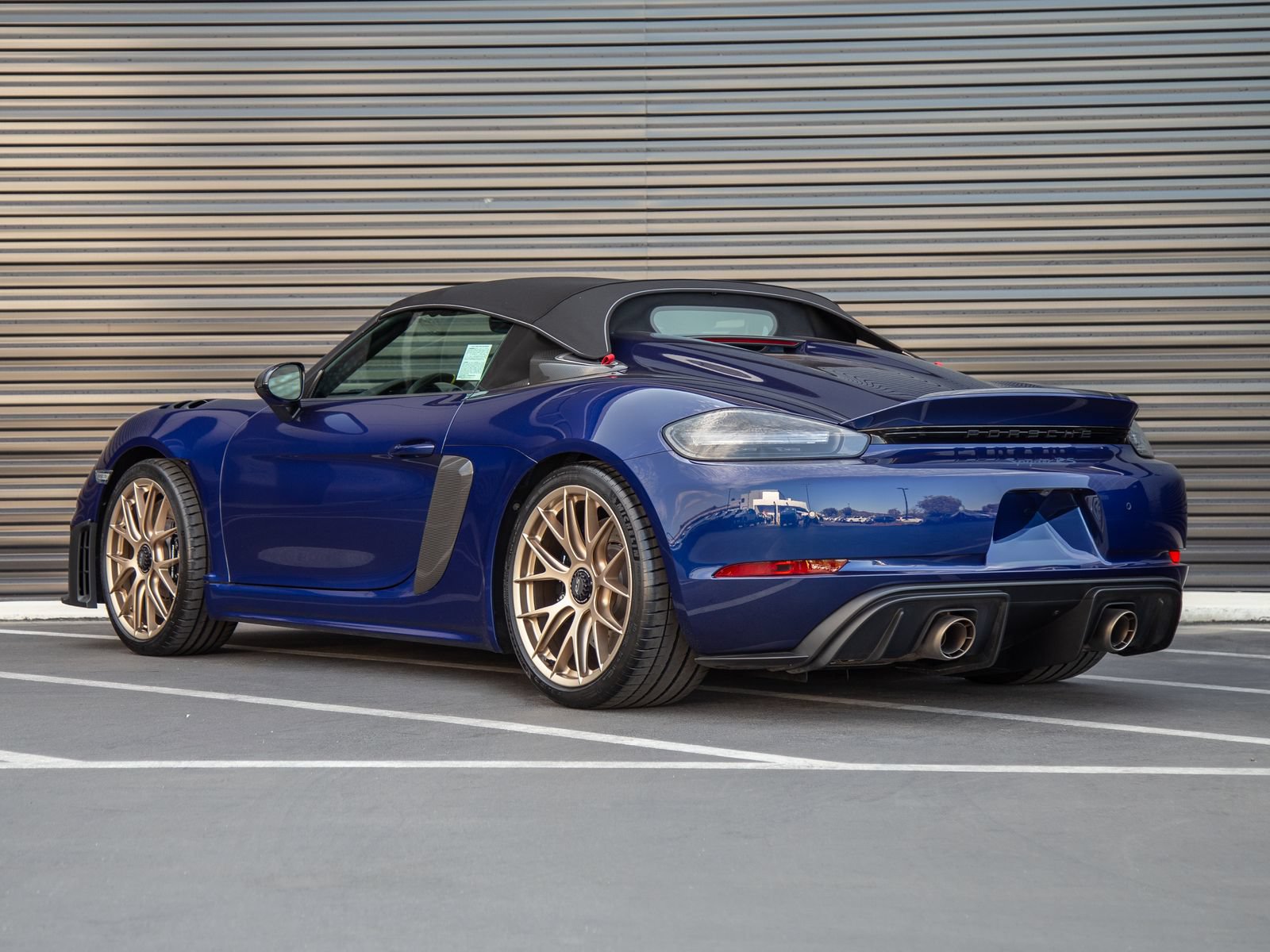 Certified 2024 Porsche 718 Boxster Spyder RS RWD image 3