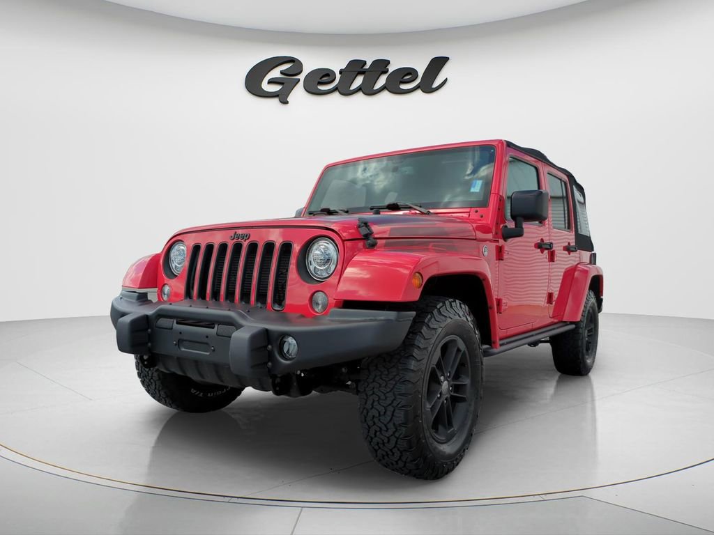 Used 2017 Jeep Wrangler Unlimited Sahara AWD/4WD image 1