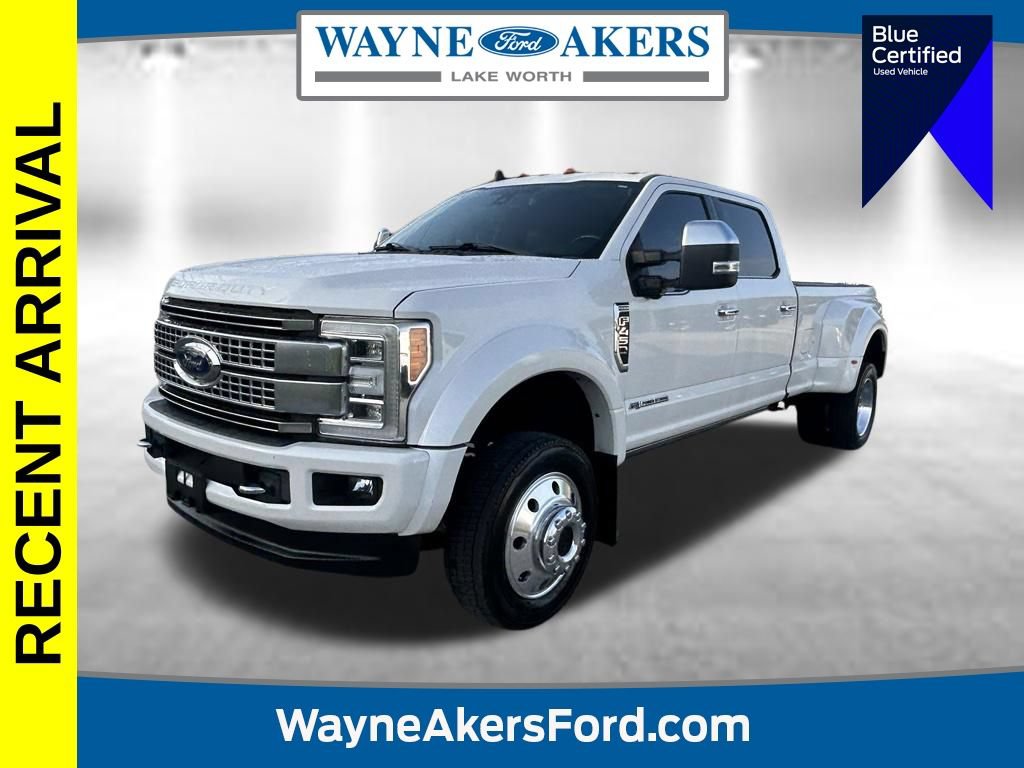 Used 2019 Ford F450 Platinum w/ Platinum Ultimate Package