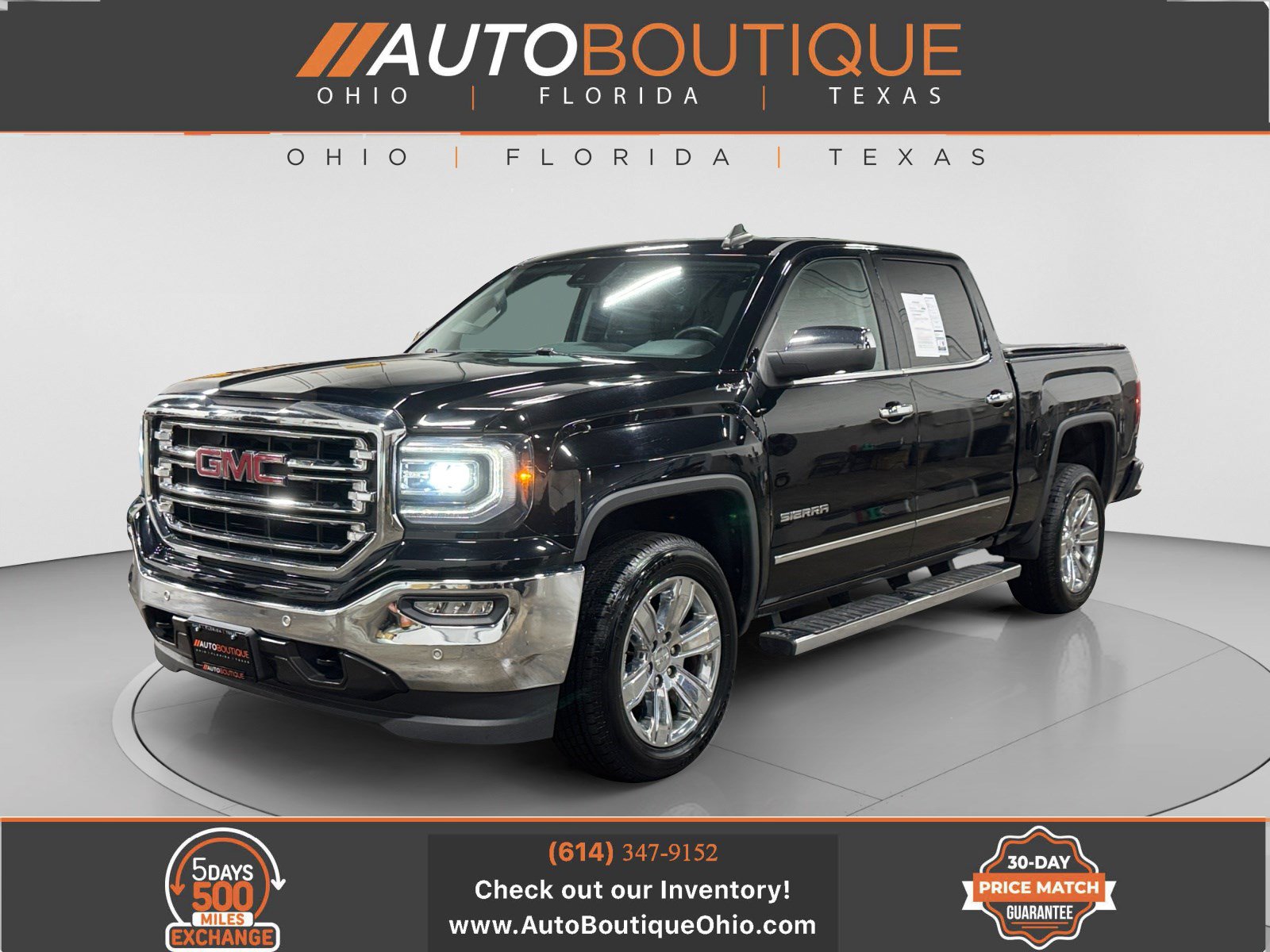 Used 2018 GMC Sierra 1500 SLT AWD/4WD image 1