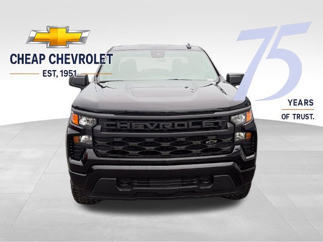 New 2026 Chevrolet Silverado 1500 Custom w/ Turbomax Blackout Package AWD/4WD image 8