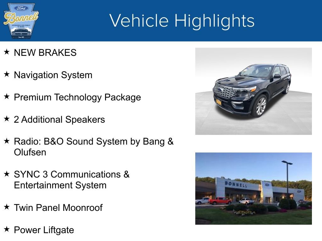 Certified 2022 Ford Explorer Platinum w/ Equipment Group 601A image 7