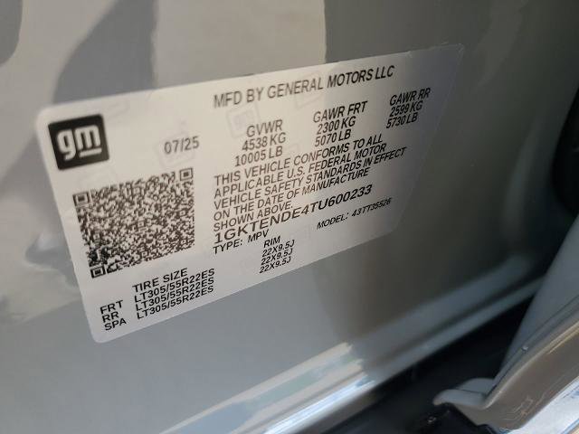 New 2026 GMC Hummer EV SUV w/ LPO, Dark Essentials Package image 39