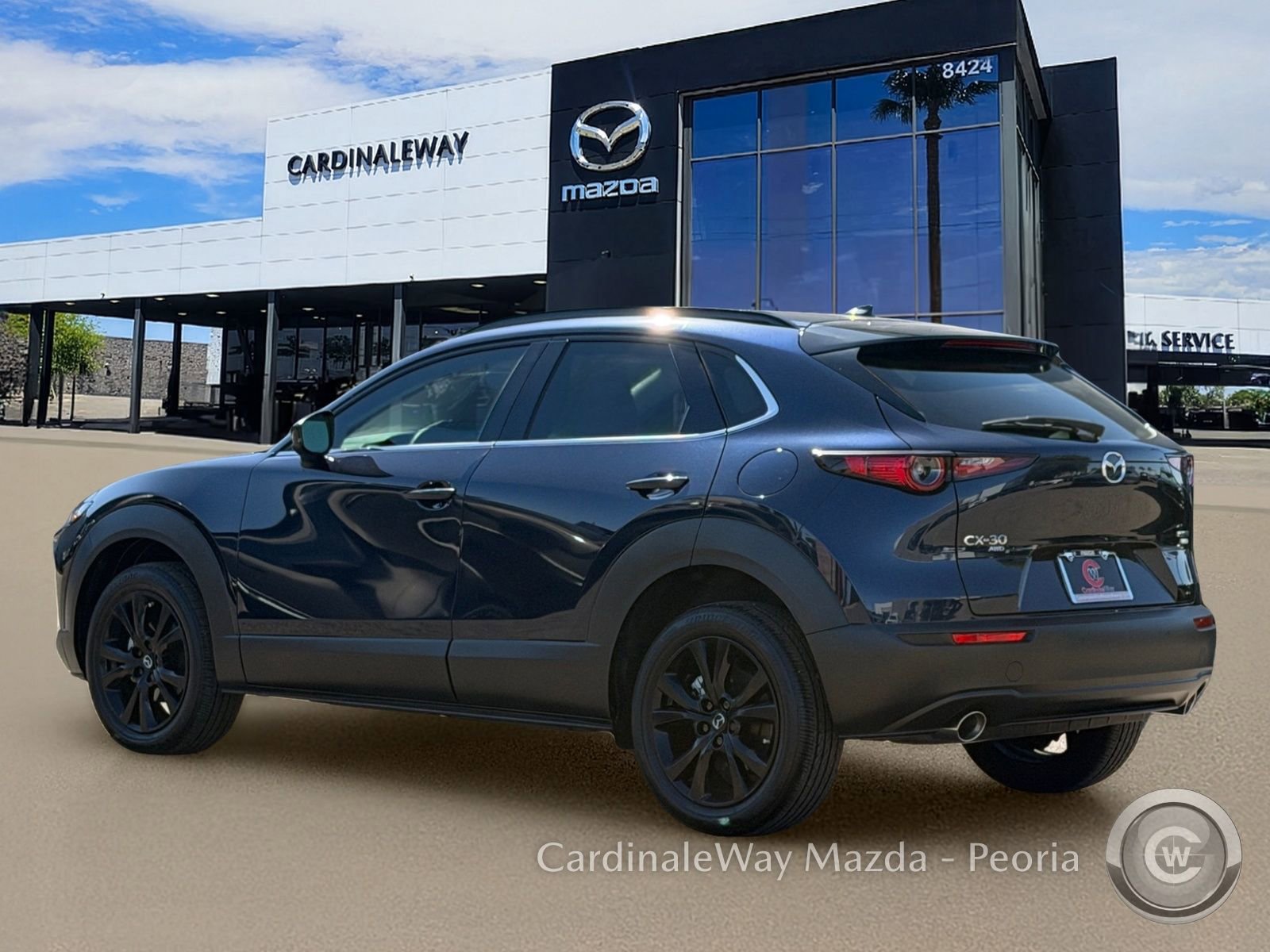 Used 2025 MAZDA CX-30 2.5 Turbo w/ Premium Plus Pkg AWD/4WD image 3