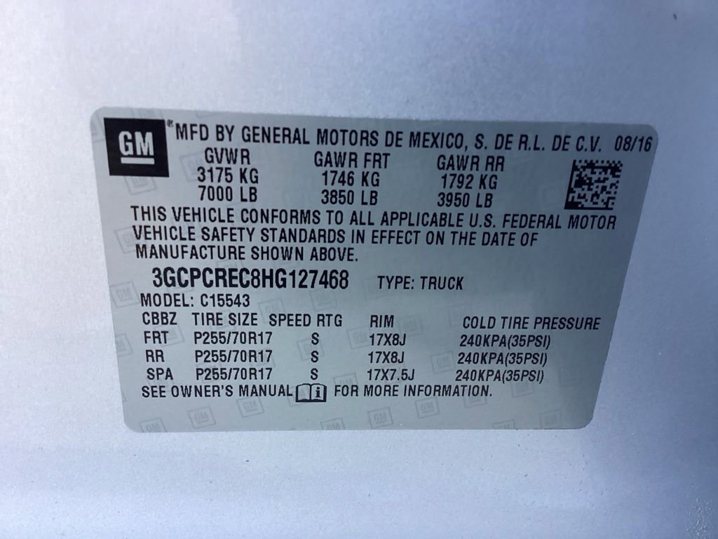 Used 2017 Chevrolet Silverado 1500 LT w/ LT Convenience Package image 66