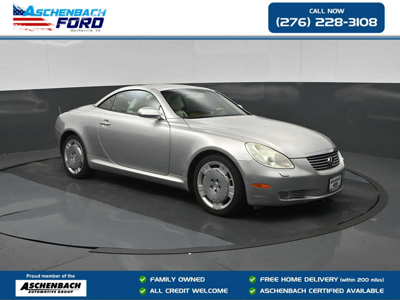 Used 2003 Lexus SC 430 Convertible RWD image 1